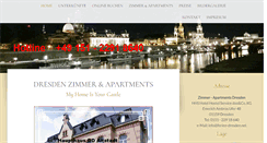 Desktop Screenshot of ferien-dresden.net